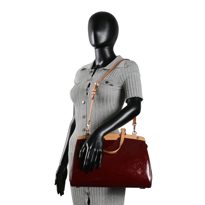 LOUIS VUITTON Monogram Vernis Brea MM