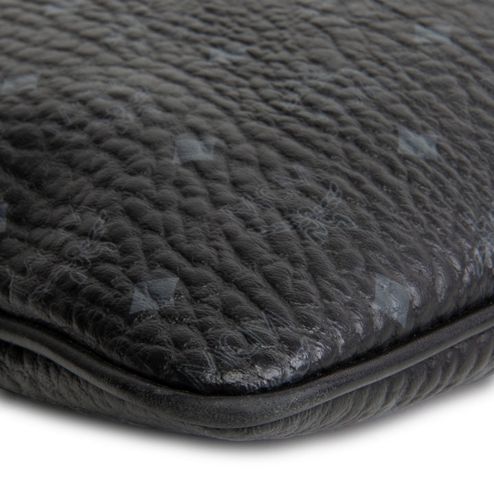 MCM Visetos Pouch/Crossbody - Black