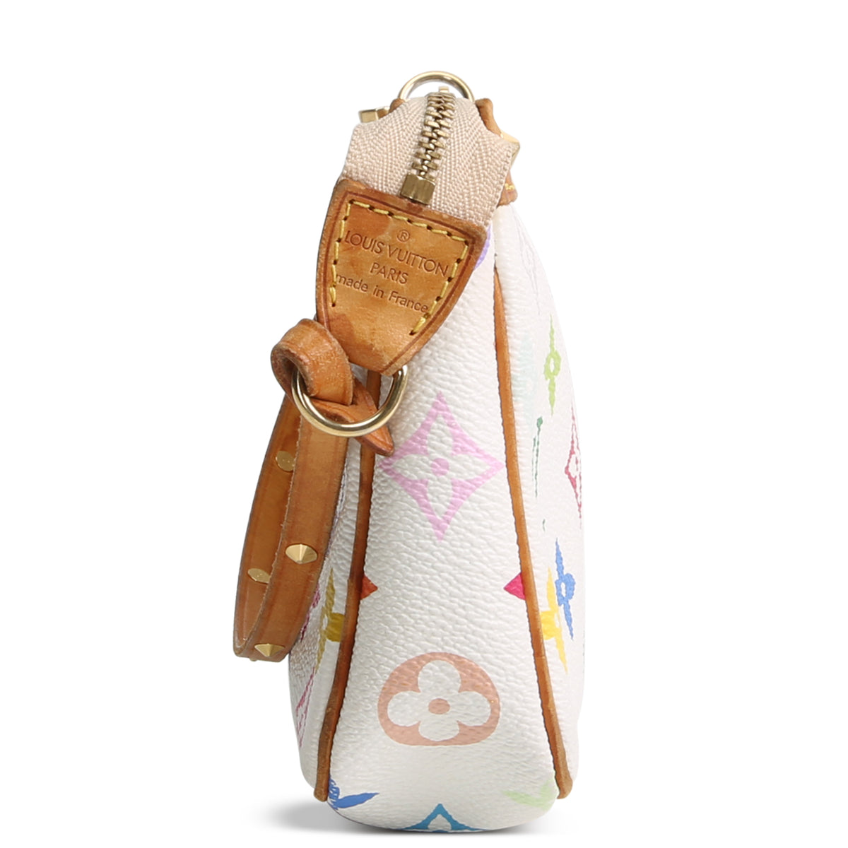 LOUIS VUITTON Vintage Pochette Accessoire Multicolore Monogram White