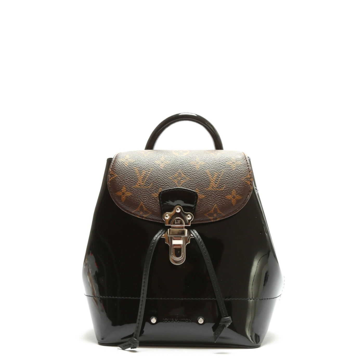 Louis Vuitton Monogram Coated Canvas and Black Vernis Hot Springs
