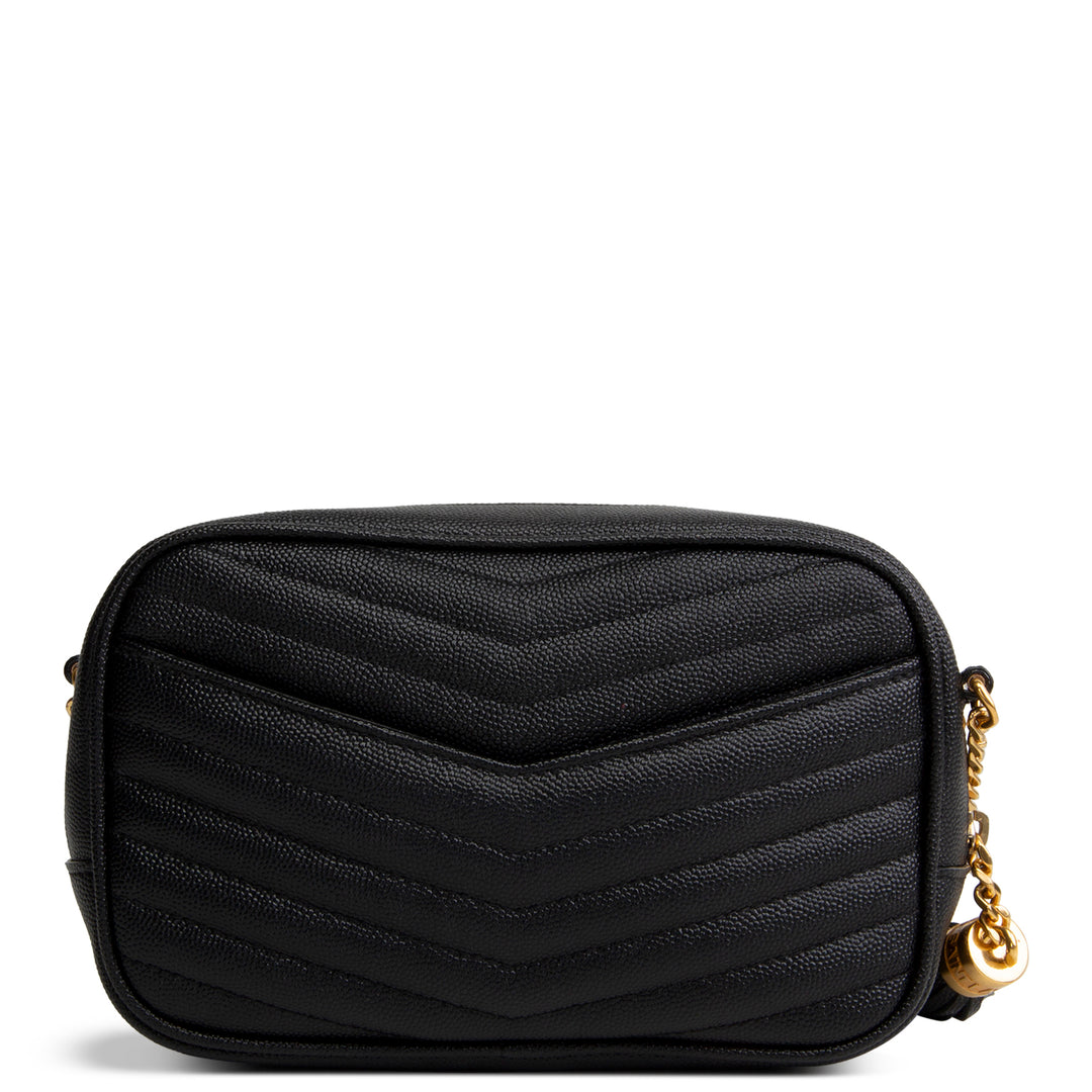 SAINT LAURENT Grain de Poudre Mini Lou Tassel Crossbody
