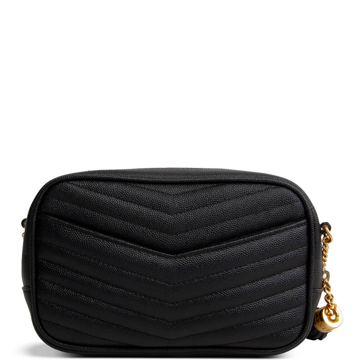 SAINT LAURENT Grain de Poudre Mini Lou Tassel Crossbody