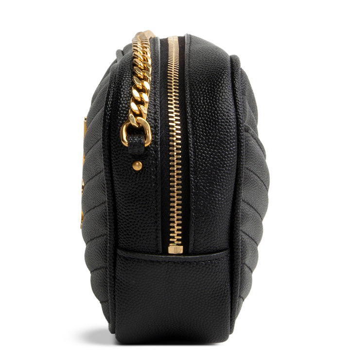 SAINT LAURENT Grain de Poudre Mini Lou Tassel Crossbody