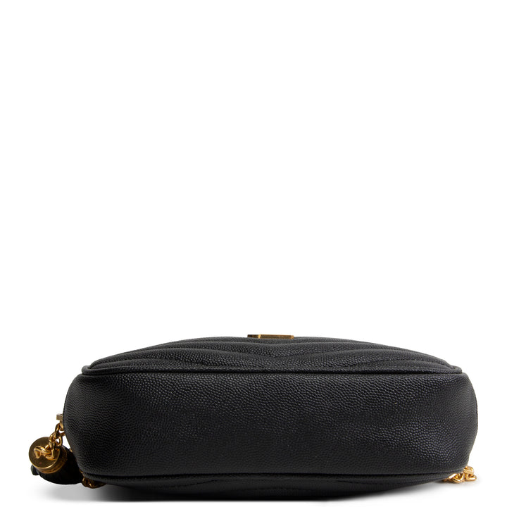 SAINT LAURENT Grain de Poudre Mini Lou Tassel Crossbody