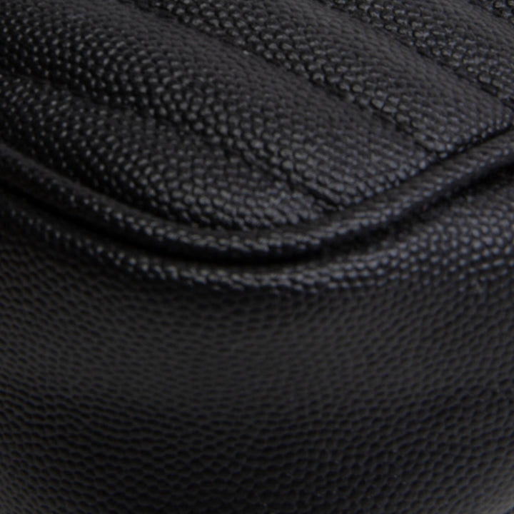 SAINT LAURENT Grain de Poudre Mini Lou Tassel Crossbody