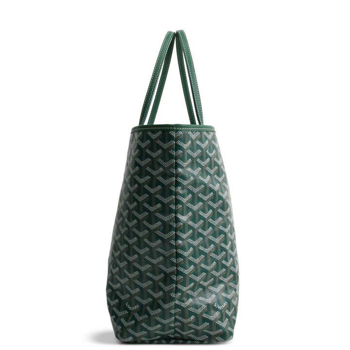 GOYARD Goyardine St Louis Tote PM w/ Pouch - Green