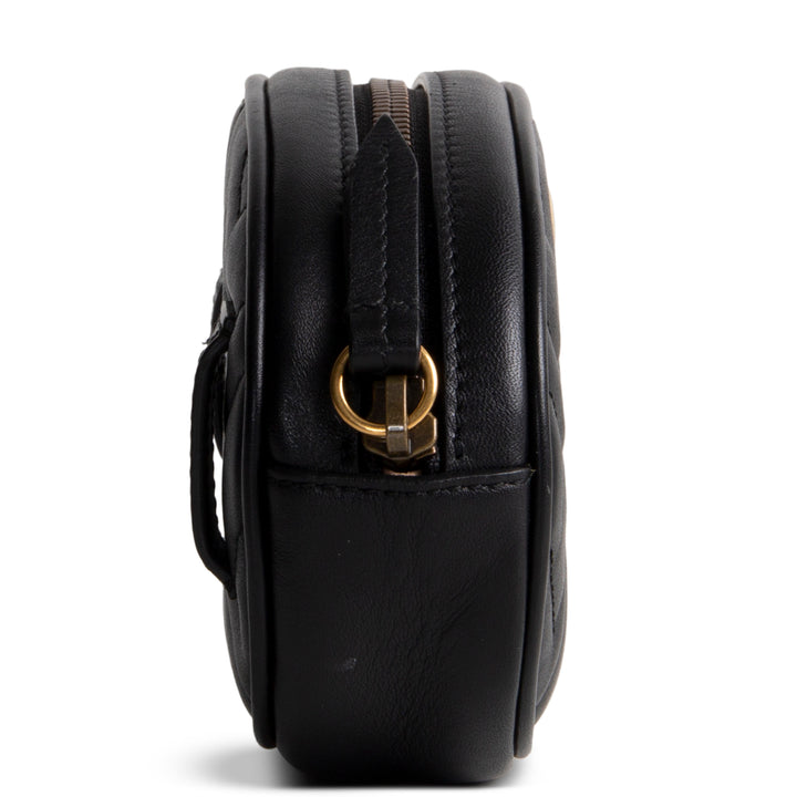 GUCCI GG Marmont Belt Bag - Black