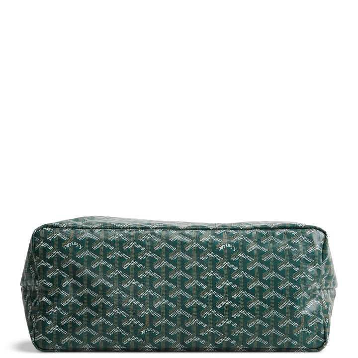 GOYARD Goyardine St Louis Tote PM w/ Pouch - Green