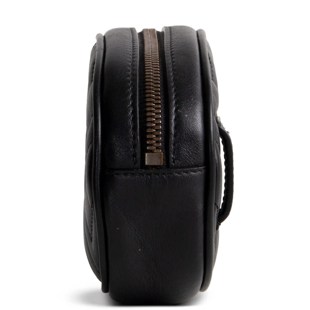 GUCCI GG Marmont Belt Bag - Black