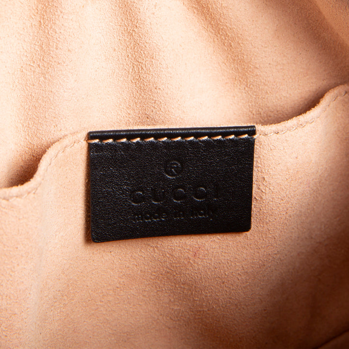 GUCCI GG Marmont Belt Bag - Black