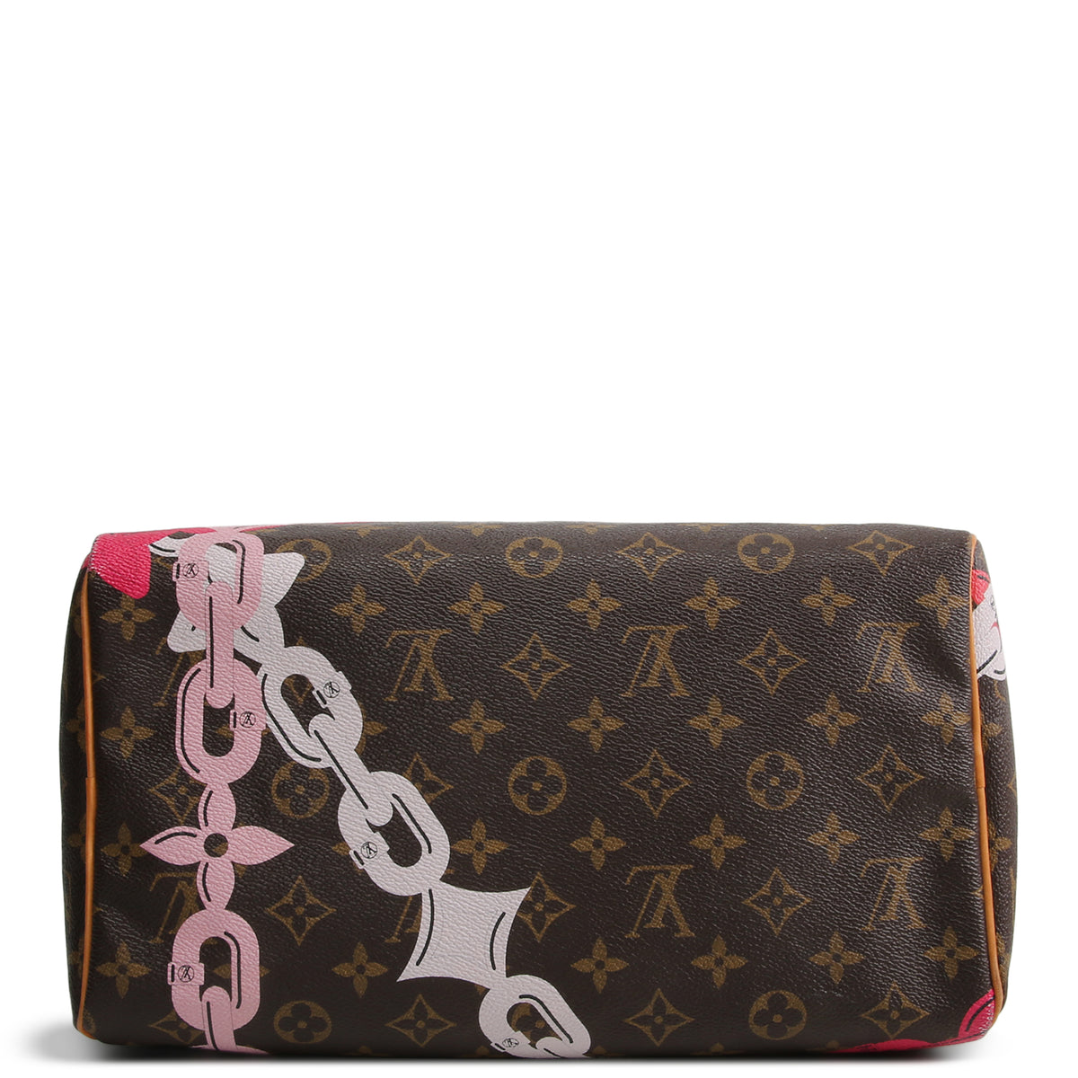 LOUIS VUITTON Limited Edition Speedy 30 Chain Flower (Bay Speedy)