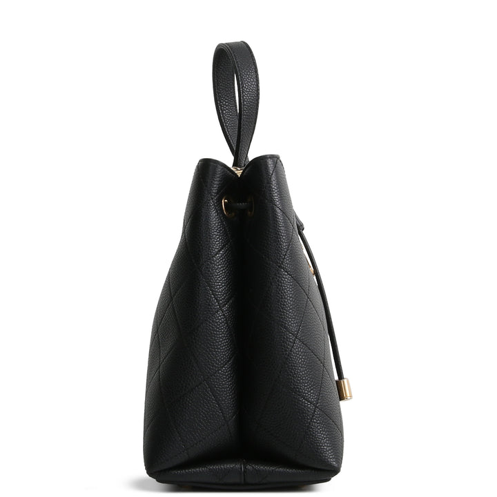 CHANEL Caviar CC Bucket Bag Small