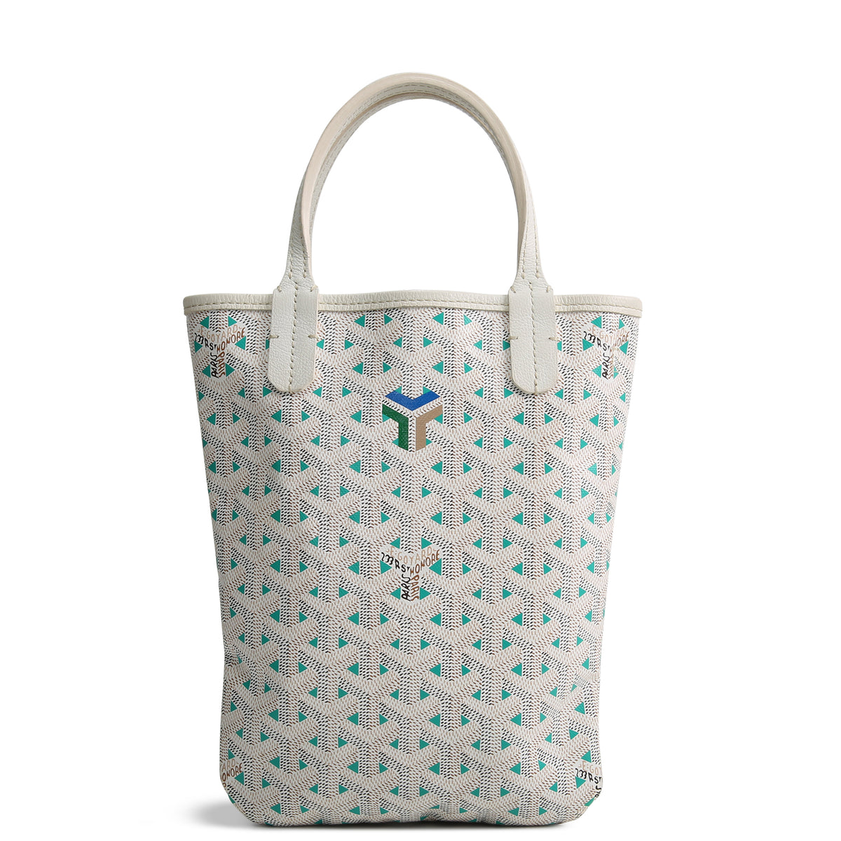 GOYARD Poitiers Claire Voie Tote - White Opaline