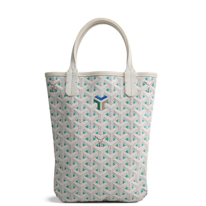 GOYARD Poitiers Claire Voie Tote - White Opaline