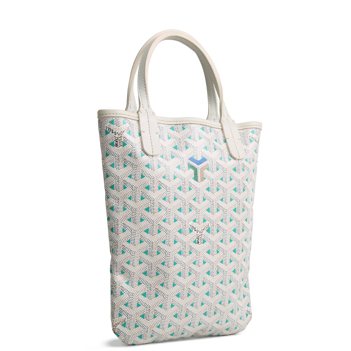 GOYARD Poitiers Claire Voie Tote - White Opaline