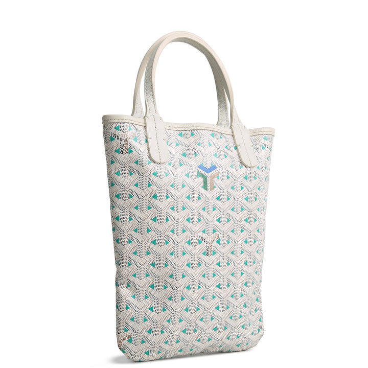 GOYARD Poitiers Claire Voie Tote - White Opaline