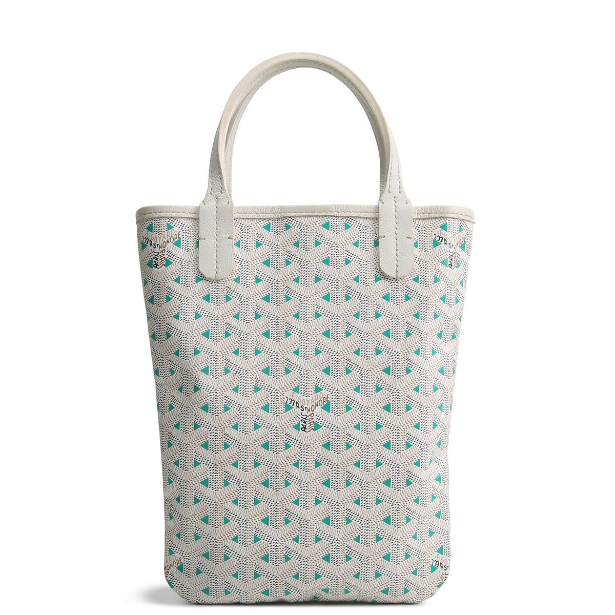 GOYARD Poitiers Claire Voie Tote - White Opaline