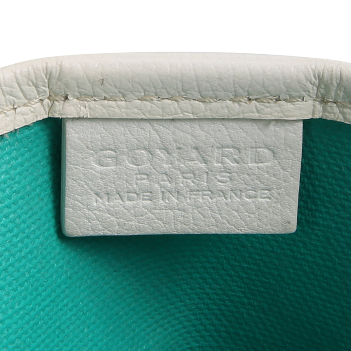 GOYARD Poitiers Claire Voie Tote - White Opaline