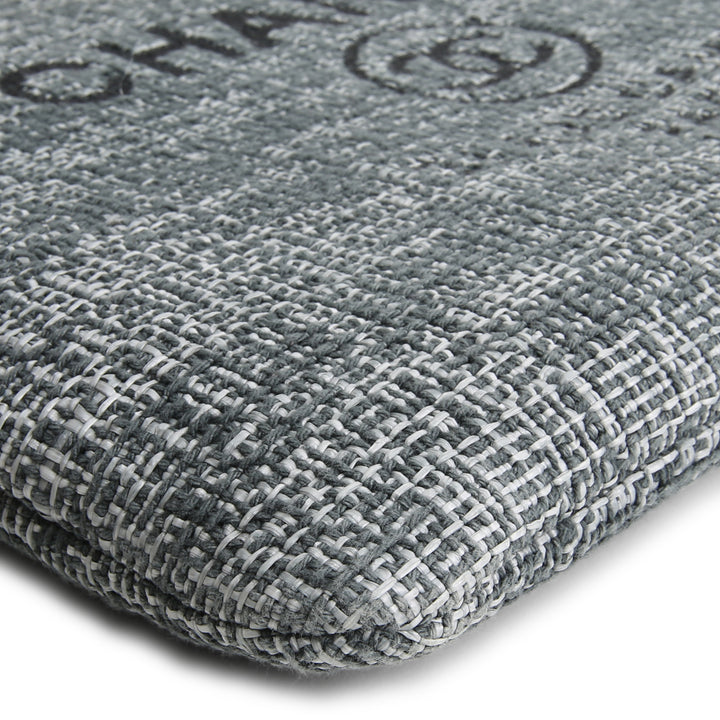 CHANEL Tweed Deauville O-Case Large