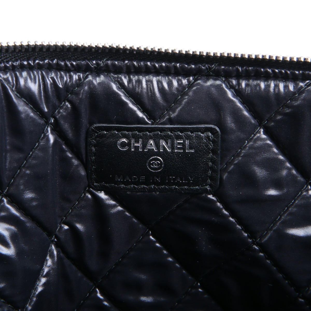 CHANEL Tweed Deauville O-Case Large