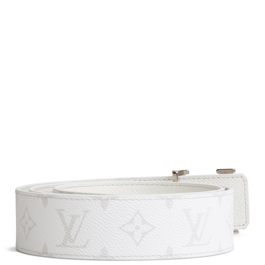 LOUIS VUITTON Monogram Heritage 40mm Reversible Initiales Belt