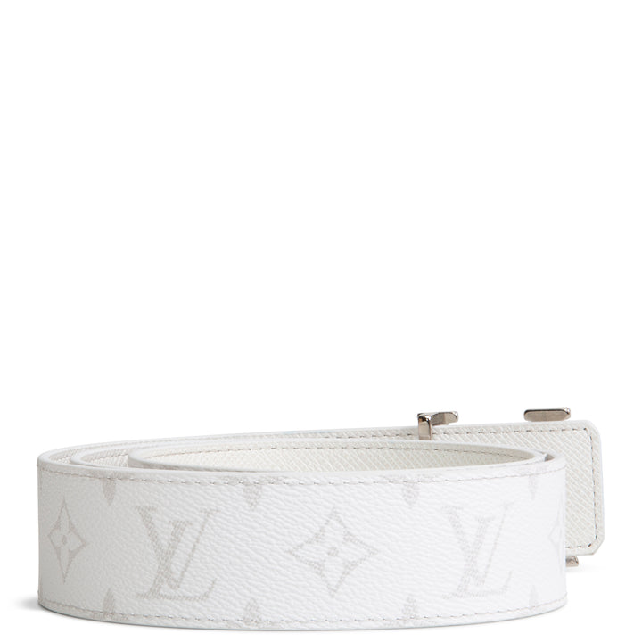 LOUIS VUITTON Monogram Heritage 40mm Reversible Initiales Belt