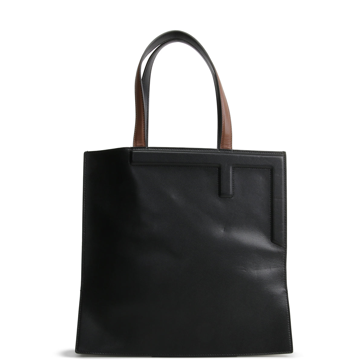 FENDI Flip Tote - Black/Brown