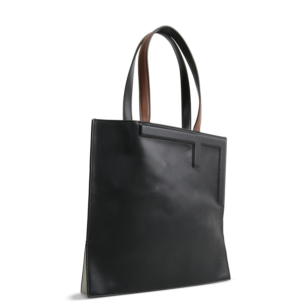 FENDI Flip Tote - Black/Brown