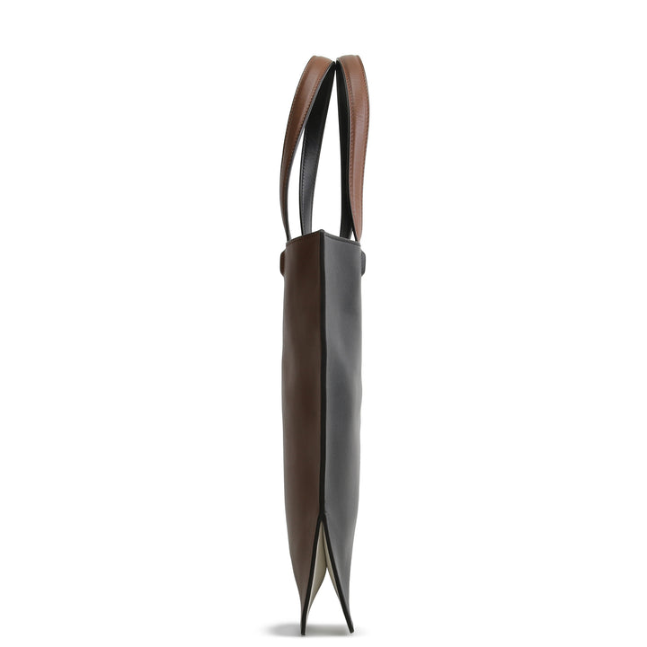 FENDI Flip Tote - Black/Brown