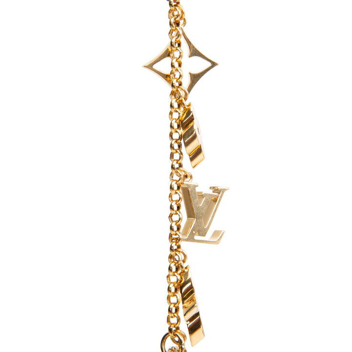LOUIS VUITTON Fleur de Monogram Bag Charm