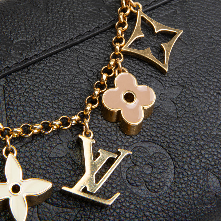 LOUIS VUITTON Fleur de Monogram Bag Charm