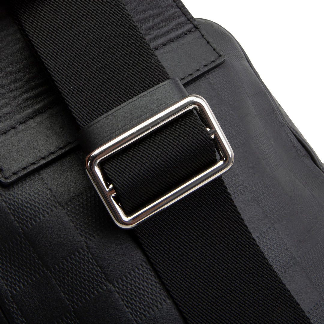 LOUIS VUITTON Damier Infini Avenue Sling - Black