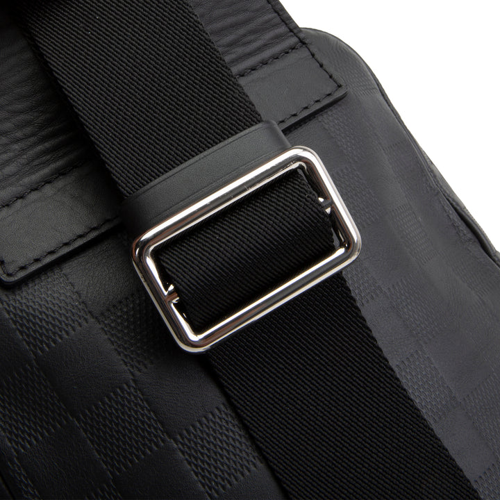 LOUIS VUITTON Damier Infini Avenue Sling - Black
