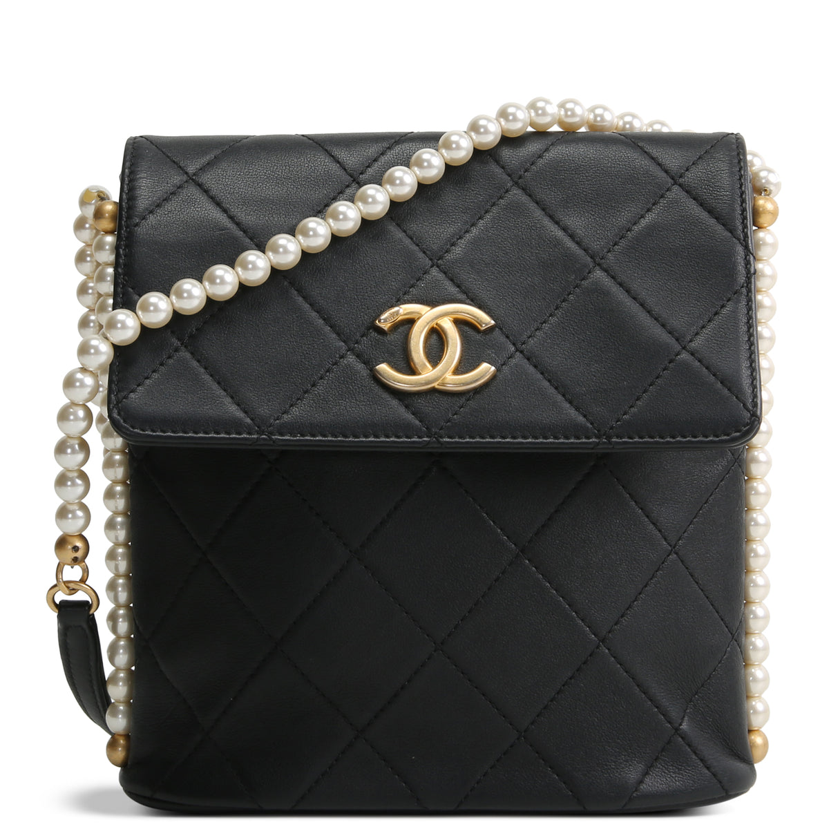 CHANEL About Pearls Small Hobo