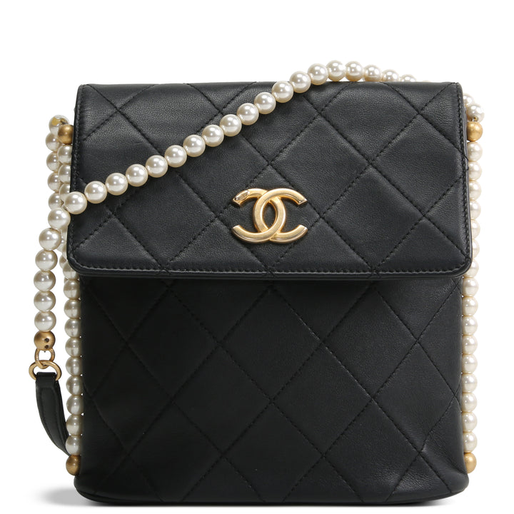 CHANEL About Pearls Small Hobo