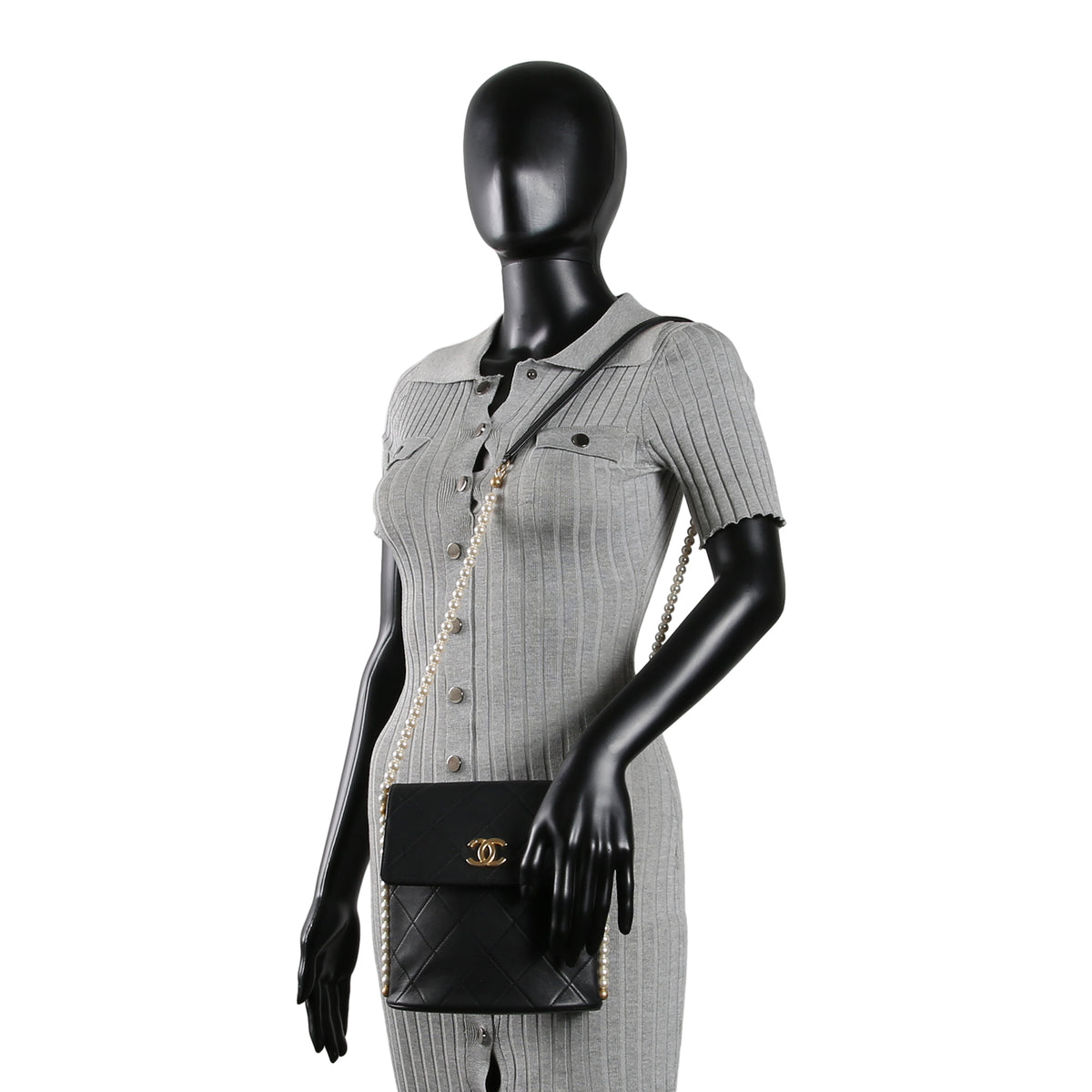 CHANEL About Pearls Small Hobo