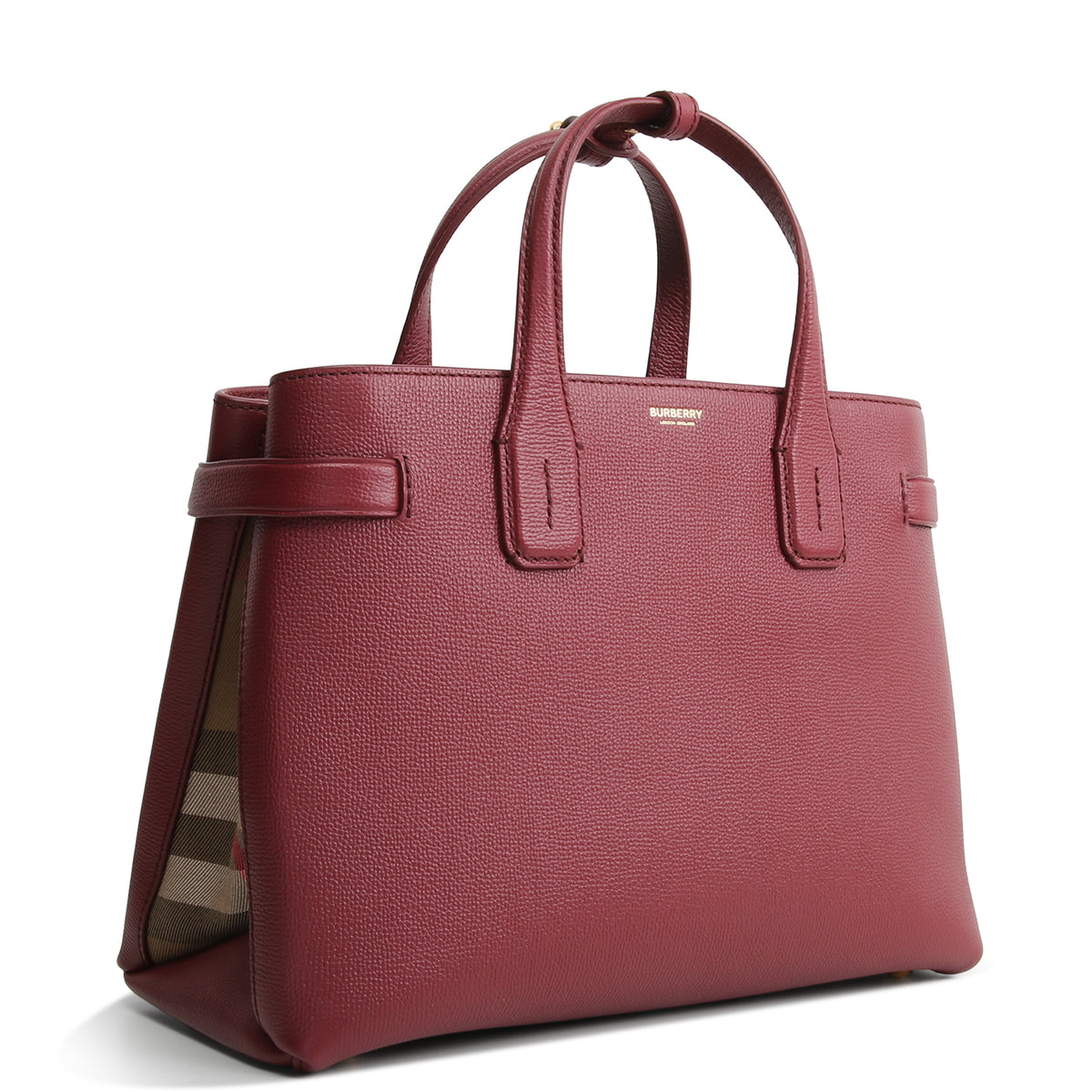 BURBERRY House Check Medium Banner Tote