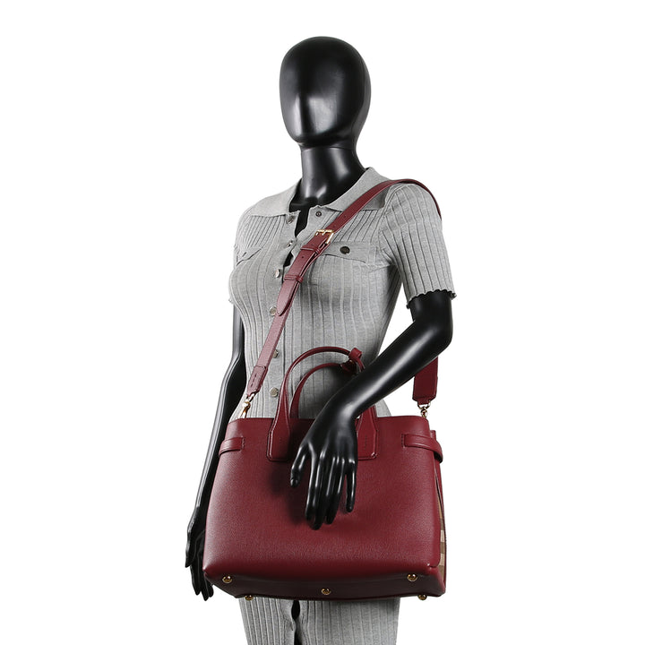 BURBERRY House Check Medium Banner Tote