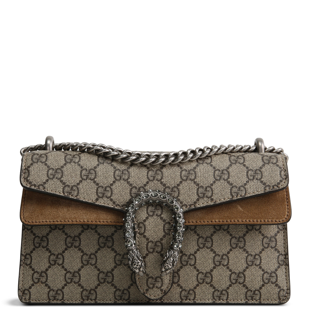 GUCCI Supreme Crystal Dionysus Shoulder Bag