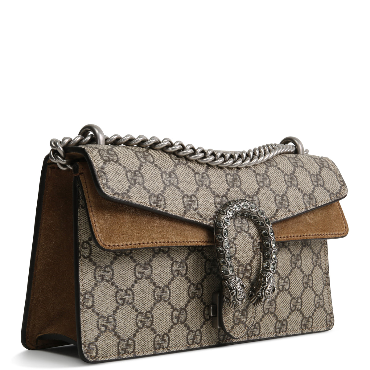 GUCCI Supreme Crystal Dionysus Shoulder Bag