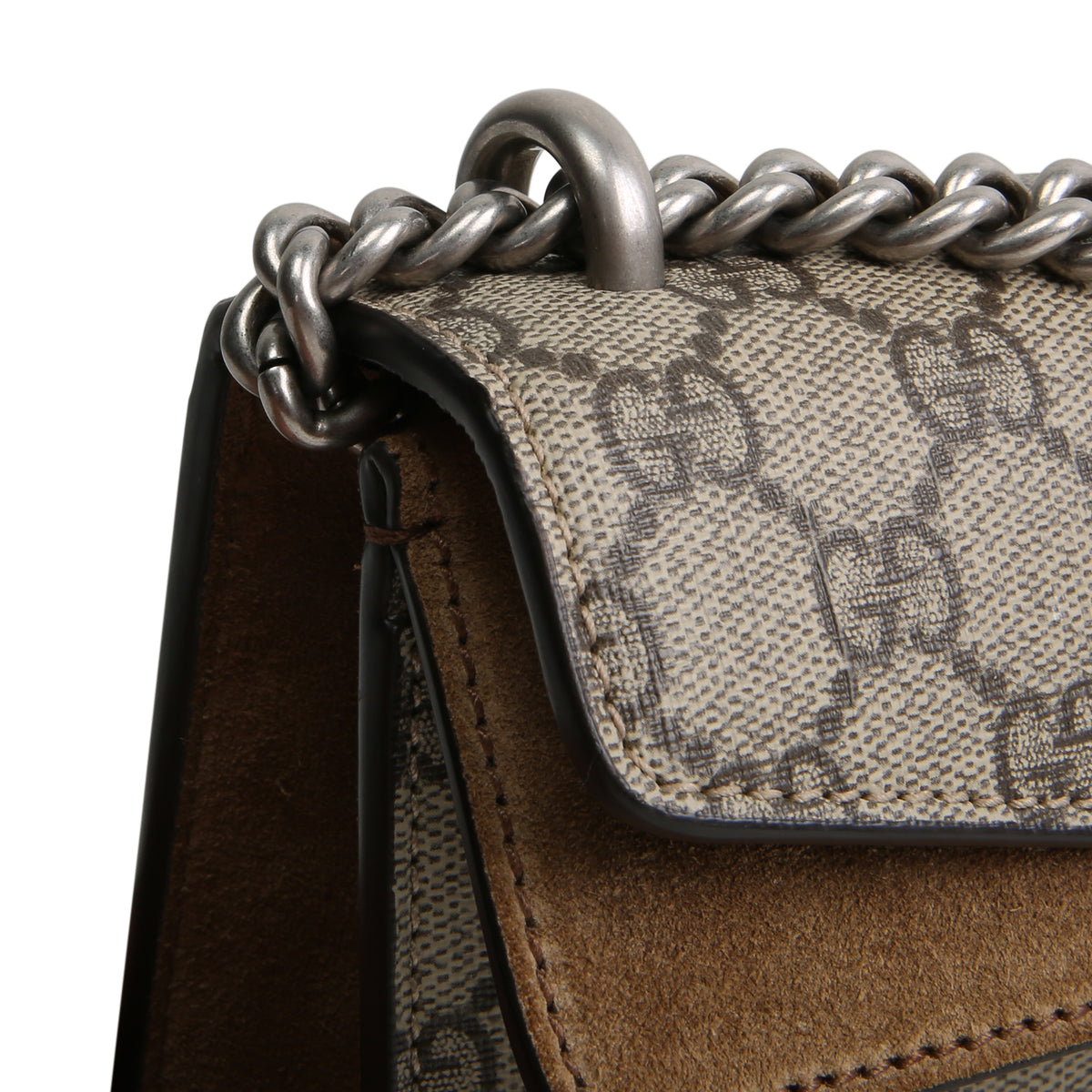GUCCI Supreme Crystal Dionysus Shoulder Bag