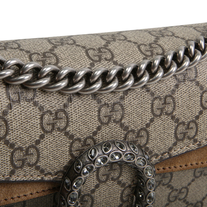 GUCCI Supreme Crystal Dionysus Shoulder Bag