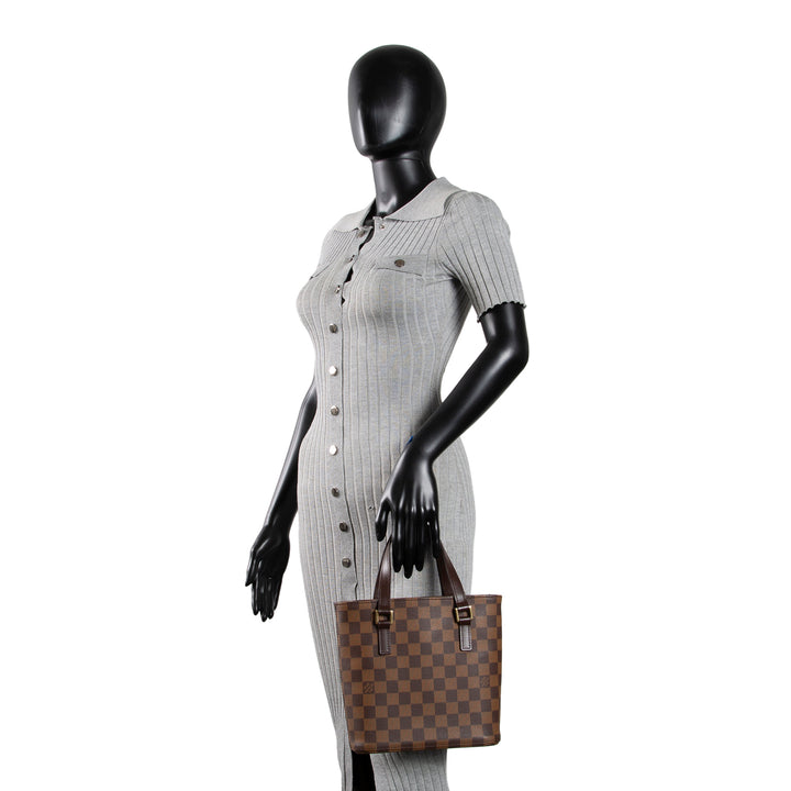 LOUIS VUITTON Damier Ebene Vavin Tote PM