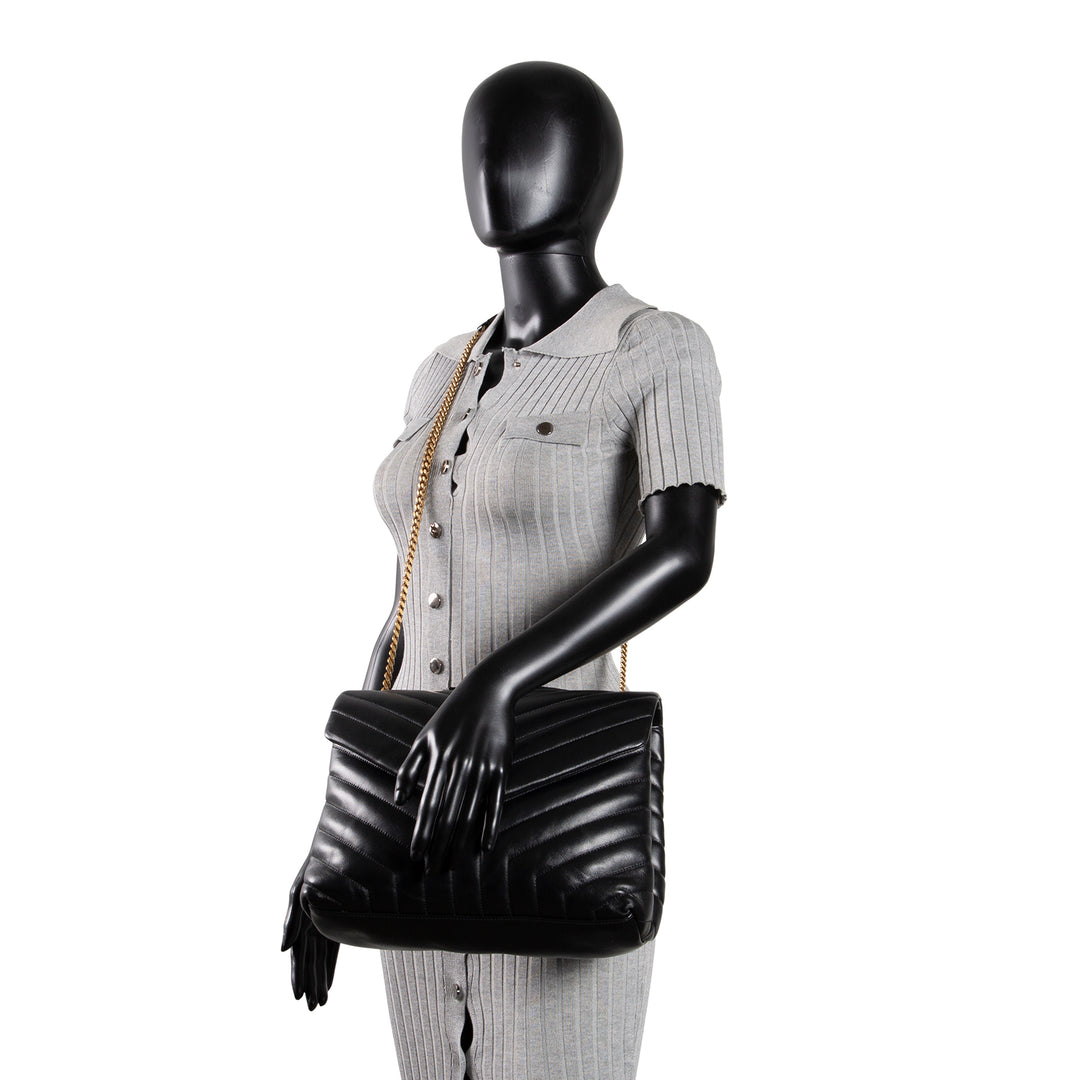 SAINT LAURENT Medium Loulou Shoulder Bag