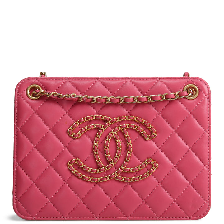 CHANEL Quilted CC Small Once Upon a Time Tote