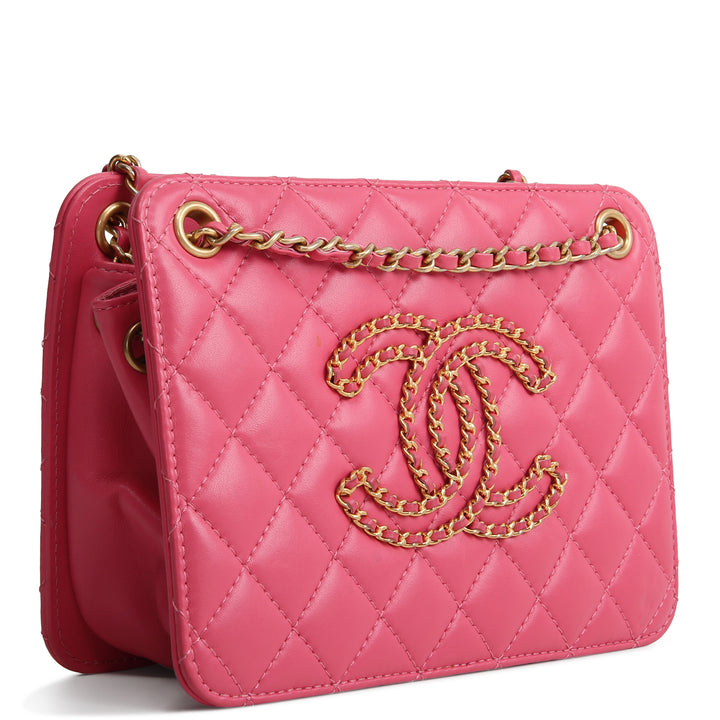 CHANEL Quilted CC Small Once Upon a Time Tote