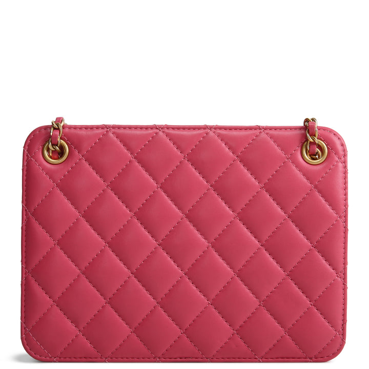 CHANEL Quilted CC Small Once Upon a Time Tote