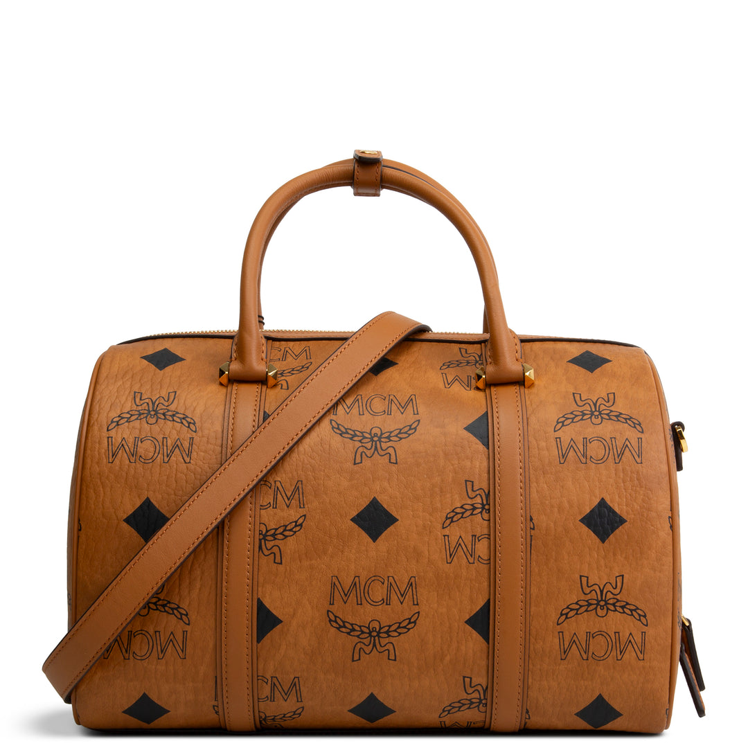 MCM Aren Visteos Boston Satchel - Medium