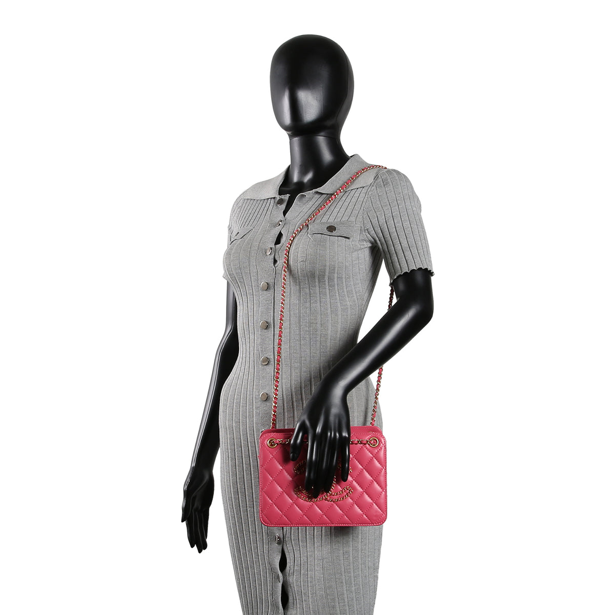 CHANEL Quilted CC Small Once Upon a Time Tote