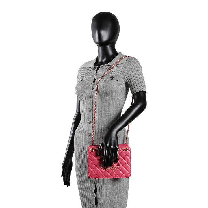 CHANEL Quilted CC Small Once Upon a Time Tote